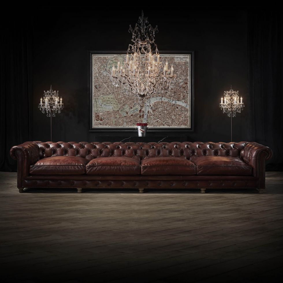 Produktcode: 18761 - Chesterfield-sofa-anfertigung Nach Kundenspezifikation: Einzigartige Designs İn Sondergröße